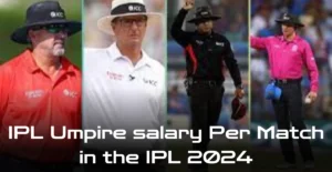 IPL Umpire salary Per Match in the IPL 2024